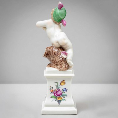 Porcelain Putti of Diana and Hermes from Nymphenburg, Early 20th Century, Set of 2-VEI-2022786