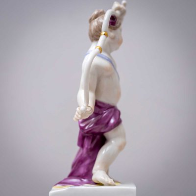 Porcelain Putti of Diana and Hermes from Nymphenburg, Early 20th Century, Set of 2-VEI-2022786