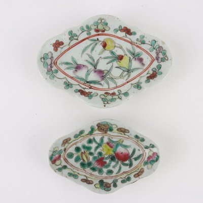 Porcelain Saucers, Set of 6-VMM-1323228