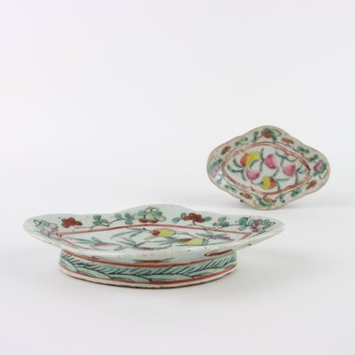 Porcelain Saucers, Set of 6-VMM-1323228