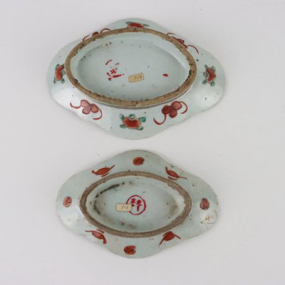 Porcelain Saucers, Set of 6-VMM-1323228