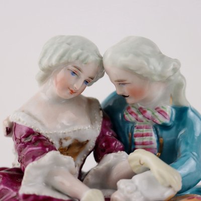 Porcelain Scene Inkwell the Paris, 1860s-VMM-2033295