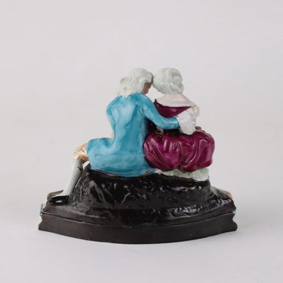 Porcelain Scene Inkwell the Paris, 1860s-VMM-2033295