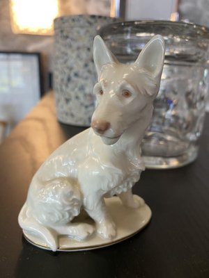 Porcelain Scotch Terrier Figure from Rosenthal-JO-1100131