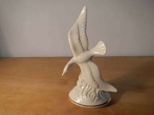 Porcelain Seagull from Kunstporzellan Zumas, 1960s-WWQ-568558