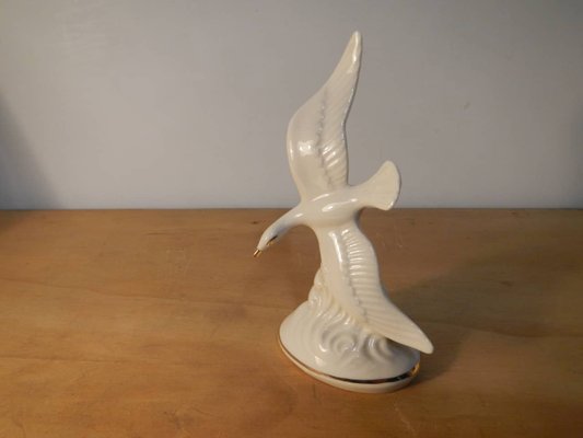 Porcelain Seagull from Kunstporzellan Zumas, 1960s-WWQ-568558