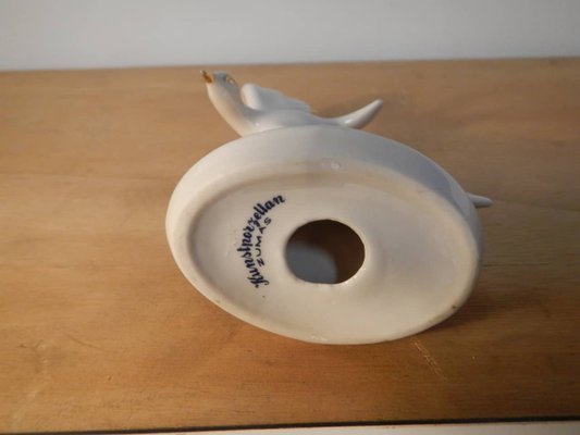 Porcelain Seagull from Kunstporzellan Zumas, 1960s-WWQ-568558