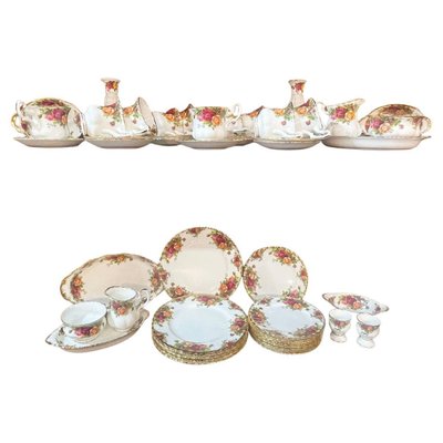 Porcelain Set by Royal Albert, 1960s, Set of 36-UCH-2034378