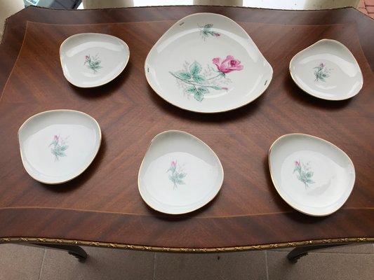 Porcelain Set from Hertel-Jacob Bavaria, 1940s, Set of 6-WQQ-1719121