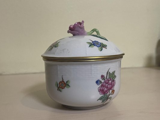 Porcelain Sugar Box from Herend-PXE-1786248