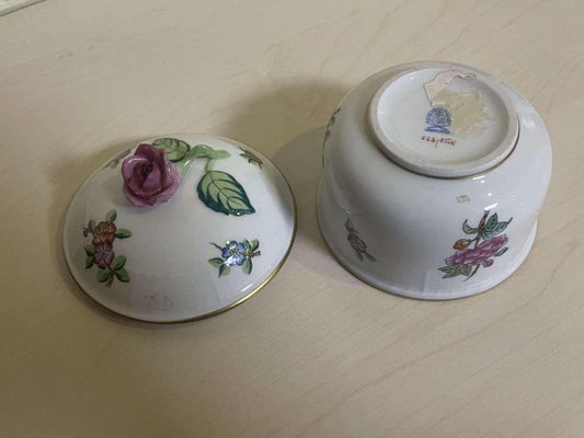 Porcelain Sugar Box from Herend-PXE-1786248