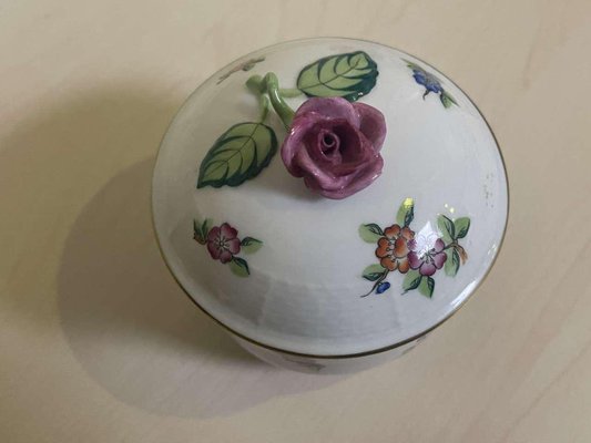 Porcelain Sugar Box from Herend-PXE-1786248