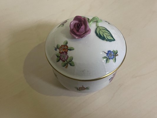 Porcelain Sugar Box from Herend-PXE-1786248