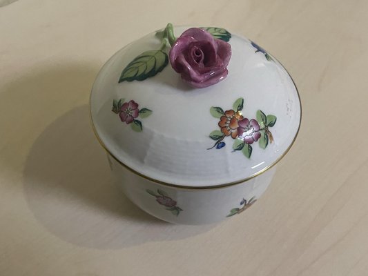 Porcelain Sugar Box from Herend-PXE-1786248