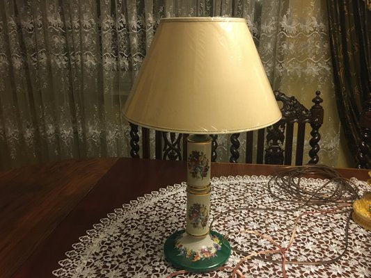 Porcelain Table Lamp, 1980s-WQQ-775625