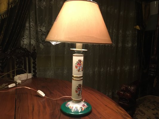 Porcelain Table Lamp, 1980s-WQQ-775625