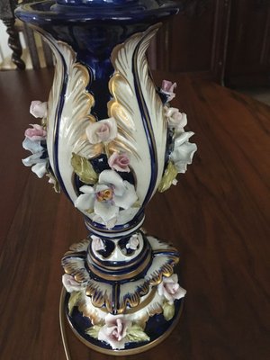 Porcelain Table Lamp, 1980s-WQQ-771717