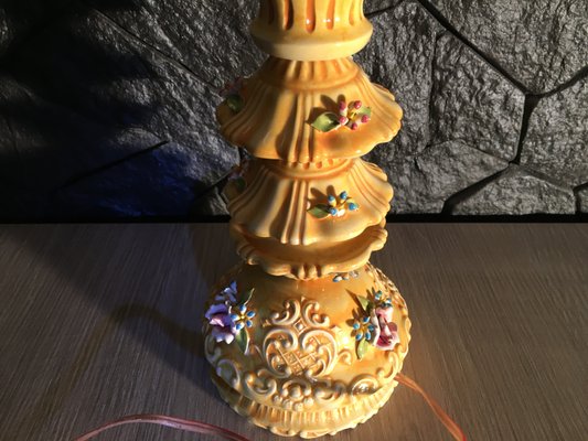 Porcelain Table Lamp, 1980s-WQQ-775624