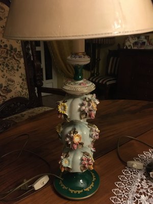 Porcelain Table Lamp, 1980s-WQQ-775387