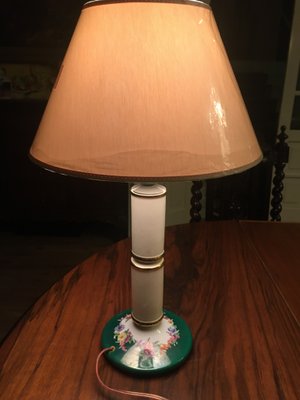 Porcelain Table Lamp, 1980s-WQQ-775625