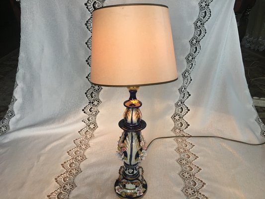 Porcelain Table Lamp, 1980s-WQQ-771705