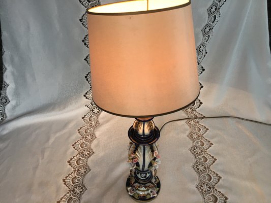 Porcelain Table Lamp, 1980s-WQQ-771705