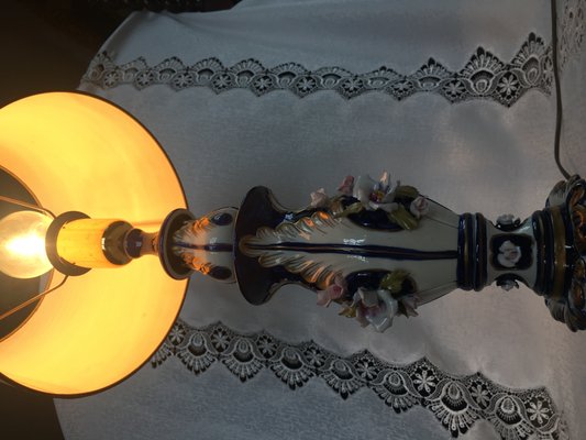 Porcelain Table Lamp, 1980s-WQQ-771705