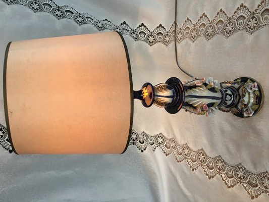 Porcelain Table Lamp, 1980s-WQQ-771705