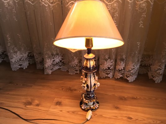 Porcelain Table Lamp, 1980s-WQQ-771705