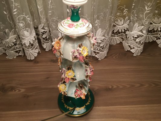 Porcelain Table Lamp, 1980s-WQQ-775387