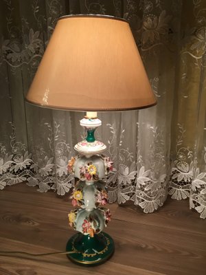 Porcelain Table Lamp, 1980s-WQQ-775387