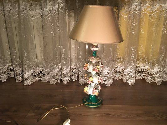 Porcelain Table Lamp, 1980s-WQQ-775387