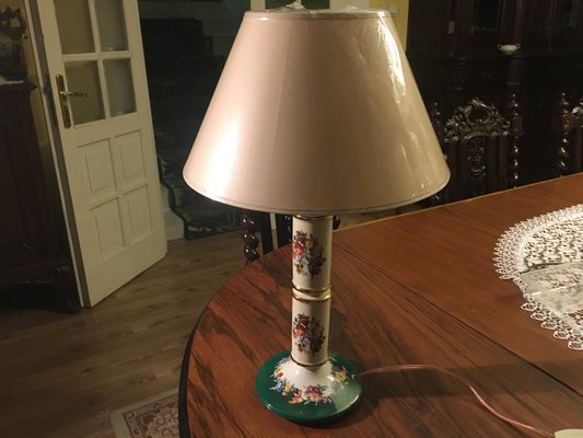 Porcelain Table Lamp, 1980s-WQQ-775625