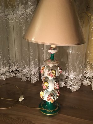 Porcelain Table Lamp, 1980s-WQQ-775387