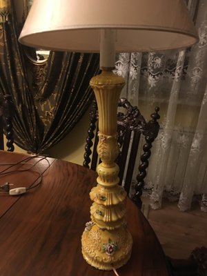 Porcelain Table Lamp, 1980s-WQQ-775624