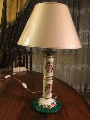 Porcelain Table Lamp, 1980s-WQQ-775625