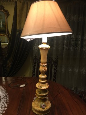 Porcelain Table Lamp, 1980s-WQQ-775624