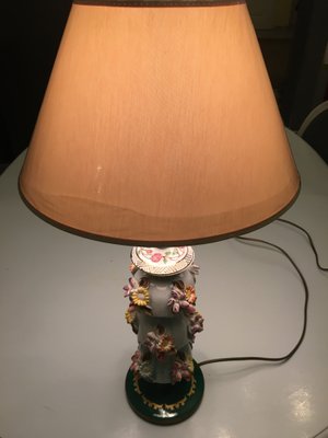 Porcelain Table Lamp, 1980s-WQQ-775387