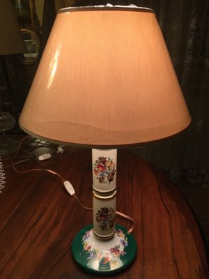 Porcelain Table Lamp, 1980s-WQQ-775625