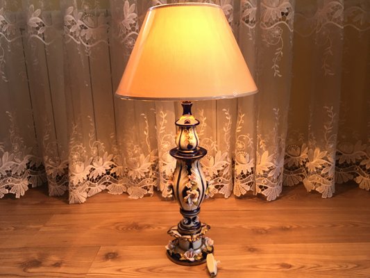 Porcelain Table Lamp, 1980s-WQQ-771705