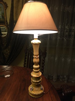 Porcelain Table Lamp, 1980s-WQQ-775624