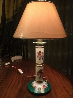 Porcelain Table Lamp, 1980s-WQQ-775625