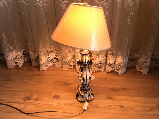 Porcelain Table Lamp, 1980s-WQQ-771705