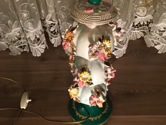 Porcelain Table Lamp, 1980s-WQQ-775387