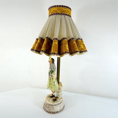 Porcelain Table Lamp from Bassano, 1960s-RY-553564