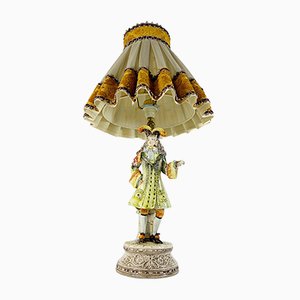 Porcelain Table Lamp from Bassano, 1960s-RY-553564