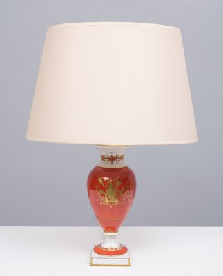 Porcelain Table Lamp, Germany, Dresden, 1910s-GCG-1806165