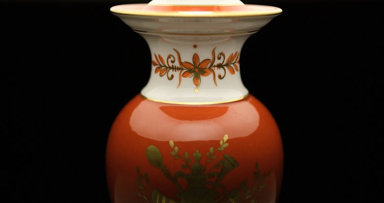 Porcelain Table Lamp, Germany, Dresden, 1910s-GCG-1806165