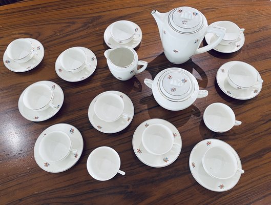 Porcelain Tableware from Sarreguemines, France, 1960s, Set of 48-HDF-1720914