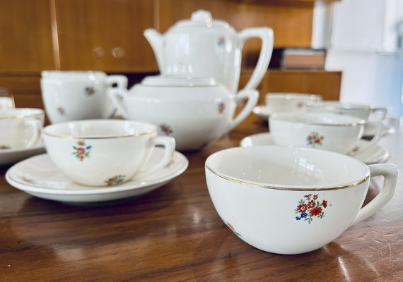 Porcelain Tableware from Sarreguemines, France, 1960s, Set of 48-HDF-1720914